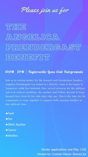 The Angelica Prendergast Benefit