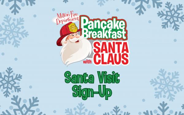 Pancakes with Santa: Santa Visit Reservation
