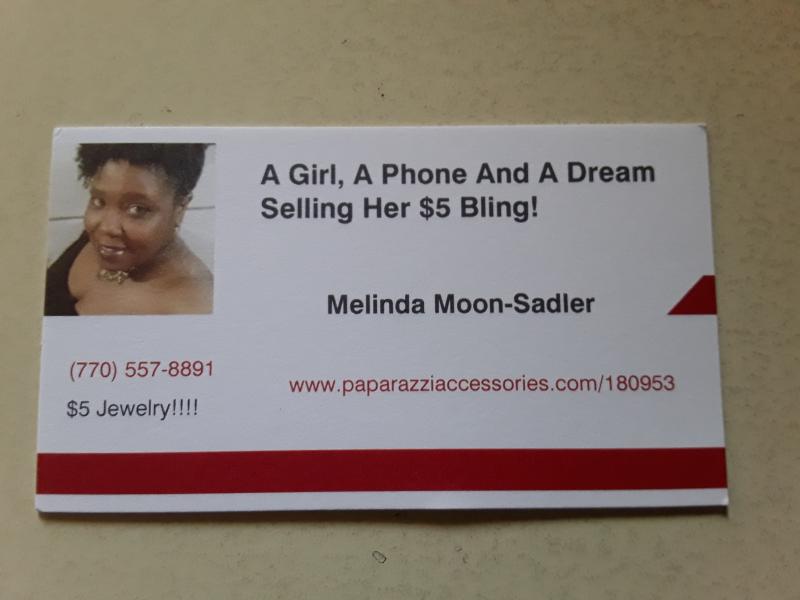 A Girl, A Phone And A Dream Selling Her $5 Bling!