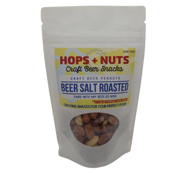 Beer Salt Roasted Peanuts 4.2 oz Pouch picture