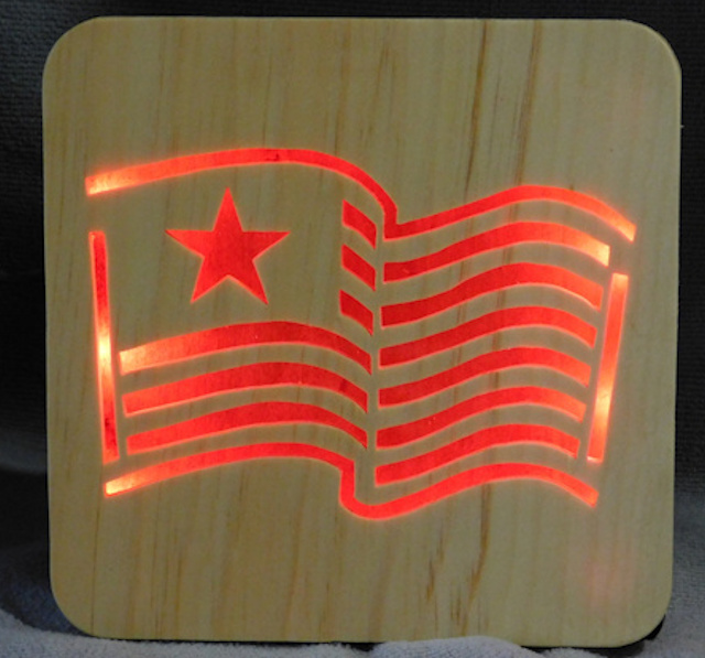 LED Light Box - Flag picture