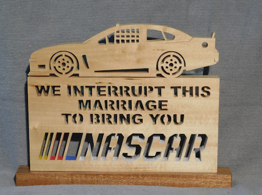 Interrupt Marriage NASCAR picture