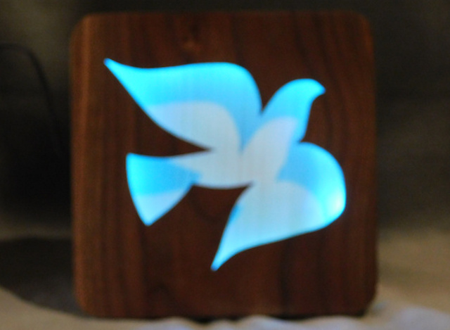 LED Light Box - Dove picture