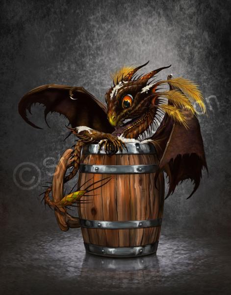Drinks & Dragons (specialty mugs) Prints picture