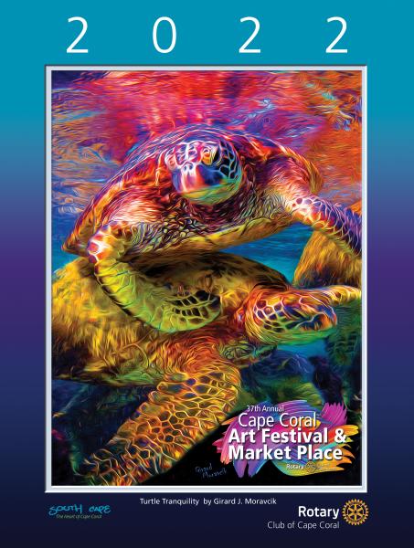 2022 Cape Coral Art Festival & MarketPlace Poster picture