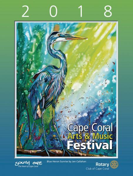 2018 Cape Coral Festival of the Arts Poster picture