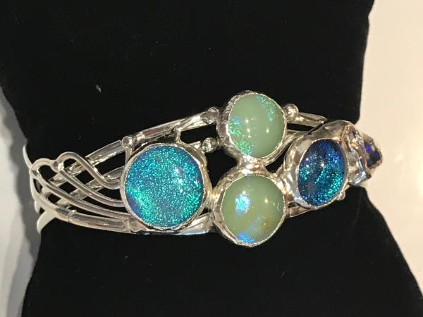 Cuff Bracelet bc5stn sea opal picture